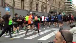 Mitja Marató Barcelona 1622014 [upl. by Flam496]