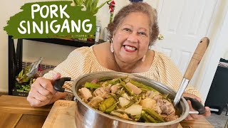 Sinigang Na Baboy Recipe  Filipino Pork in Tamarind Soup  Home Cooking With Mama LuLu [upl. by Ashelman379]