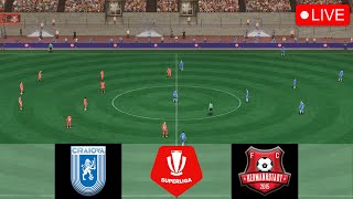 FC U Craiova 1948 vs FC Hermannstadt LIVE  Superliga [upl. by Etteraj174]