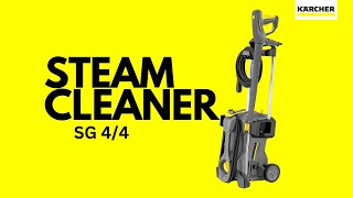 How to use the Kärcher SG 44 Steam Cleaner [upl. by Natassia]