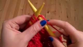 Learn to Knit Basic Toque [upl. by Rokach]