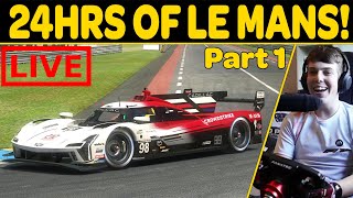 iRacing  212 Motorsports 24hr of Le Mans  Part 1 [upl. by Nonac]