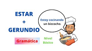 ✅Verbo ESTAR  GERUNDIO en Español✅ Gramática Nivel Básico Aprender Español💯 Spanish Lessons [upl. by Aura]