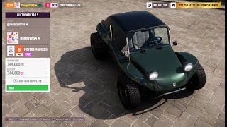 Forza Horizon 5 Auction House Sniping Meyers Manx 20 [upl. by Bunting]