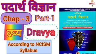 Dravya Vigyaneeya Padarth vigyan chap 3bams ayurvedstudies ayurvedcollege youtube bamslecture [upl. by Nilre]