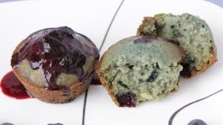 Blue Blueberry Cupcakes Recipe  Vegan Baking  Season 2 Wigs Blue Celebration [upl. by Litman379]