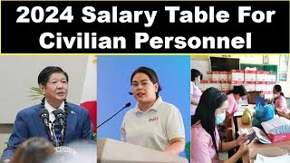 2024 Salary Table For Civilian Personnel wildtvoregsalaryincrease salaryincreaseforteachers [upl. by Anetsirk]