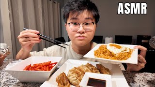 ASMR SPICY INDOMIE MI GORENG NOODLES amp DUMPLINGS No Talking [upl. by Ibba]