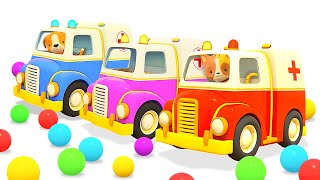 Top10 cartoons for kids 2023 Helper cars ready to go Emergency vehicles amp street vehicles [upl. by Cullan]