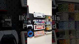 Ikea Skadis Pegboardtech setup desksetup ikea pegboard gadget [upl. by Solram549]