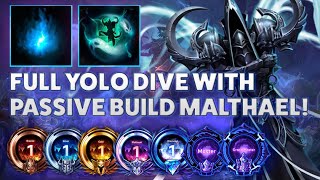 Malthael Tormented Souls  FULL YOLO DIVE WITH PASSIVE BUILD MALTHAEL  Bronze 2 Grandmaster S1 202 [upl. by Consolata]