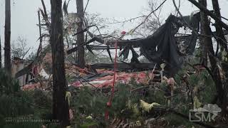 03092024 Nahunta GA  Tornado damage interview with survivor VOSOT [upl. by Kaehpos]