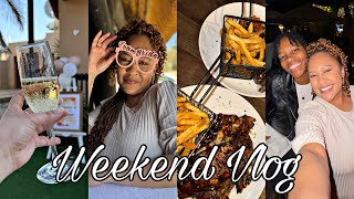 VLOG  A heartfelt bridal shower  A birthday dinner  Namibian YouTubers  Dene amp Geno [upl. by Eihctir591]