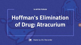 HoffmanS Elimination Of Drugs Atracurium [upl. by Jennette]