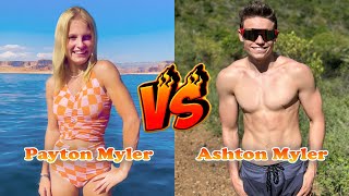 Payton Myler VS Ashton Myler Transformation 👑 From Baby To 2023 [upl. by Dogs]