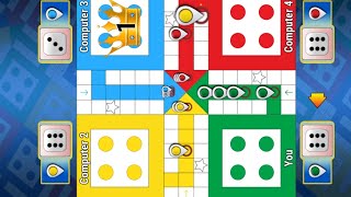 🔴LUDO KING GAME IN 4 PLAYER  Ludu game  Android gameplay 318 viralvideo [upl. by Gillie]