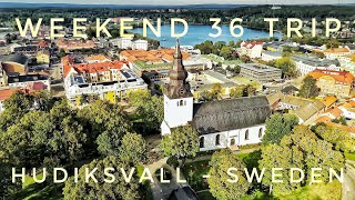 Hudiksvall  Sweden Weekend 36 trip [upl. by Litman]