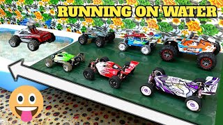 RC Cars Running On Water  Wltoys a959 B  Wltoys 124019 [upl. by Lienahs658]