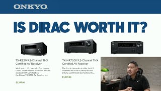 DIRAC on the New Onkyo and Pioneer Worth Switching to  Onkyo TXRZ50  TXNR7100  From LiveStream [upl. by Yerag680]