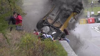 Rally Valle dAosta 2014  Big crash [upl. by Giles]