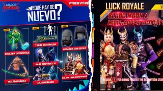 NUEVA AGENDA SEMANAL DE FREE FIRE REGRESA INCUBADORA LUNA SANGRIENTA [upl. by Ennovyhc]