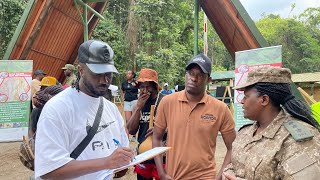 Bebe cool and wife Zuena kirema takes on climbing mountain Rwenzori sending clear message [upl. by Yursa]