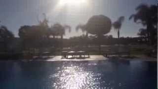 Todays January Winter Sun by the heated pool of Baia Lara Hotel Lara Beach Antalya Turkey [upl. by Assenaj174]