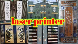 laser printer laser cutting design [upl. by Blackman]