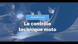 Le contrôle technique moto [upl. by Oicinoid]