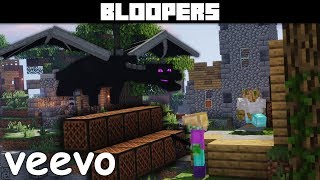 using creeper aww man to win skywars BLOOPERS [upl. by Eisso897]