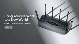 Introducing Mercusys MR47BE  BE9300 TriBand WiFi 7 Router [upl. by Fredel982]