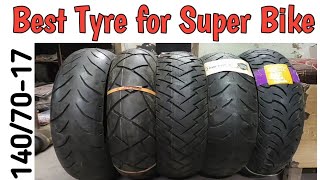 Best Tyre in 1407017 for Super Bikes 2021 [upl. by Frances]