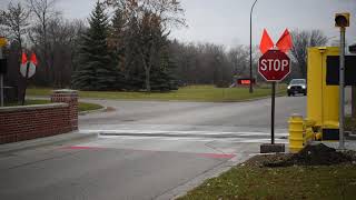 Grand Forks Air Force Base Active Vehicle Barrier Safety [upl. by Felicia]