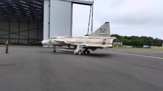 Saab Viggen start [upl. by Rahcir]