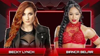 WWE 2k24  Becky Lynch VS Bianca Belair  WWE [upl. by Livy]