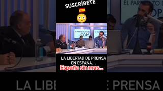 🇪🇦 LIBERTAD DE PRENSA EN ESPAÑA 🇪🇸 shorts viral prensa madrid españa [upl. by Ahsimin]