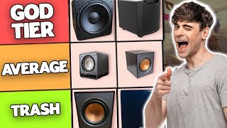 BEST Subwoofer Tier List 2024 20 Tested [upl. by Ilah]