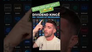 100000 passive income from dividends I’d start HERE 📈💰👑 [upl. by Nitsa]