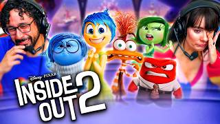 INSIDE OUT 2 2024 MOVIE REACTION First Time Watching Disney Pixar  Full Movie Review [upl. by Ennahs]