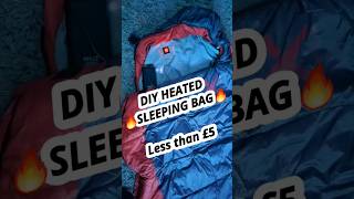 DIY USB Powered Heated Sleeping Bag Tutorial 🔥 [upl. by Billi]