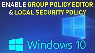 How to ACTUALLY Get Group Policy Editor in Windows Home Edition 10 amp 11 [upl. by Leumek]