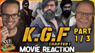 KGF Chapter 1 Movie Reaction Part 1  Yash  Srinidhi Shetty  Prashanth Neel [upl. by Nymrak]