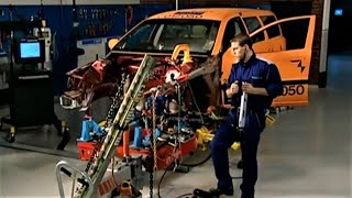 COLLISION REPAIR HISTORY  AFTER CRASH TEST VOLVO USES CELETTE TO REPAIR WITH RIGHT PROCESS [upl. by Allekim110]