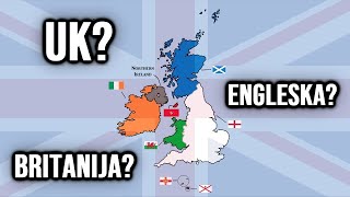 VELIKA BRITANIJA ENGLESKA ILI UJEDINJENO KRALJEVSTVO UK [upl. by Moskow644]