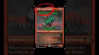 Godo Bandit Warlord turn 2 WIN [upl. by Atrice]