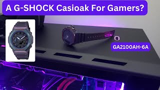 Unbox and First Impressions of Purple GSHOCK GA2100AH6A [upl. by Todd]