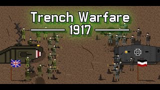 Trench Warfare 1917 Android Game Trailer [upl. by Lebasy]