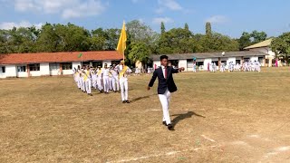 March Past  Inter House Sports Meet 2020 Digannewa Maha Vidyalaya [upl. by Yenial]