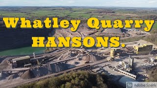 Whatley Quarry amp Train sidings 2021 ARC MRL Hansons aggregate industries MASSIVE [upl. by Orton568]