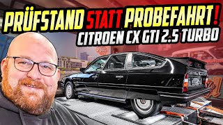 Von der WIESE auf den PRÜFSTAND  Citroen CX GTI 25 TURBO  Die ERSTEN Meter [upl. by Johnstone]